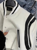 Cotton Baseball Jacket Short Women's