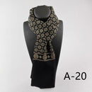 Men's Double Layer Cashmere Washed Warm Scarf