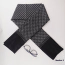 Men's Silk Cashmere Business Long Scarf