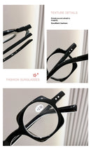 Anti-blue Light Retro Frame Presbyopic Glasses Men Old Reading Glasses