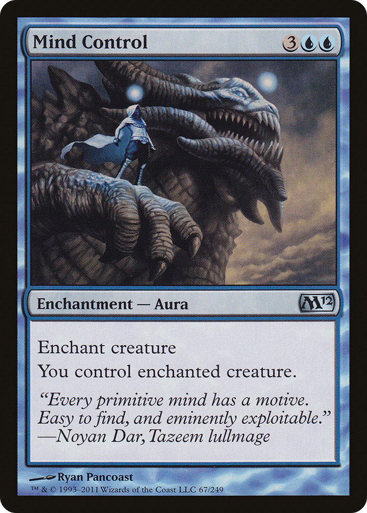 Mind Control (M12-067) - Magic 2012 Foil
