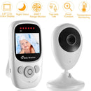 656FT Video Baby Monitor w/ Digital Camera Infrared Night Vision 2.4ÕÕ LCD Two-way Talk Zoom Function 2.4GHz Wireless Transmission Temperature Monitor