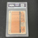 2021 Topps Heritage #631 Chadwick Tromp signed card PSA Auto 10