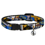 Cat Collar Breakaway - Cali License Plates Stacked