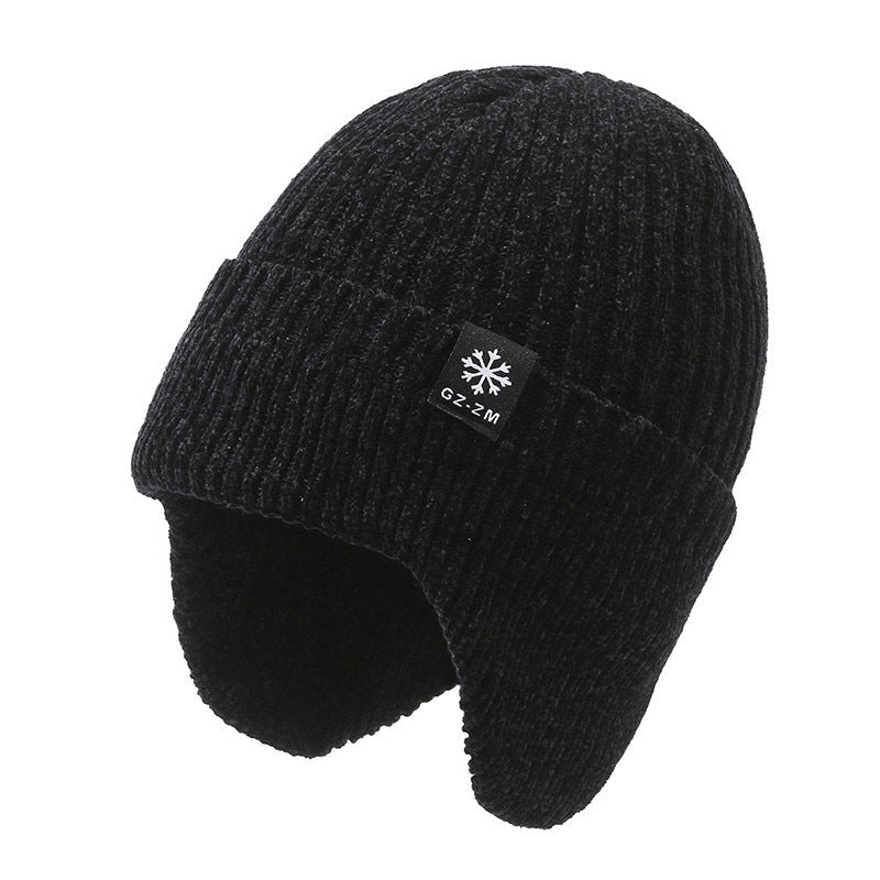 Fashion Men's Winter Fleece-lined Wool Hat