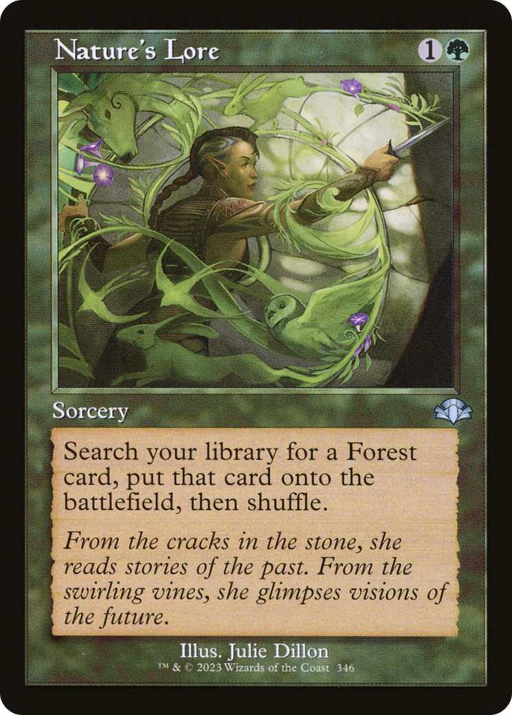 Nature's Lore (DMR-346) - Dominaria Remastered Foil