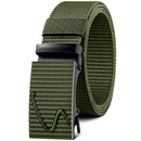 Nylon Waistband Men's Automatic Canvas Belt