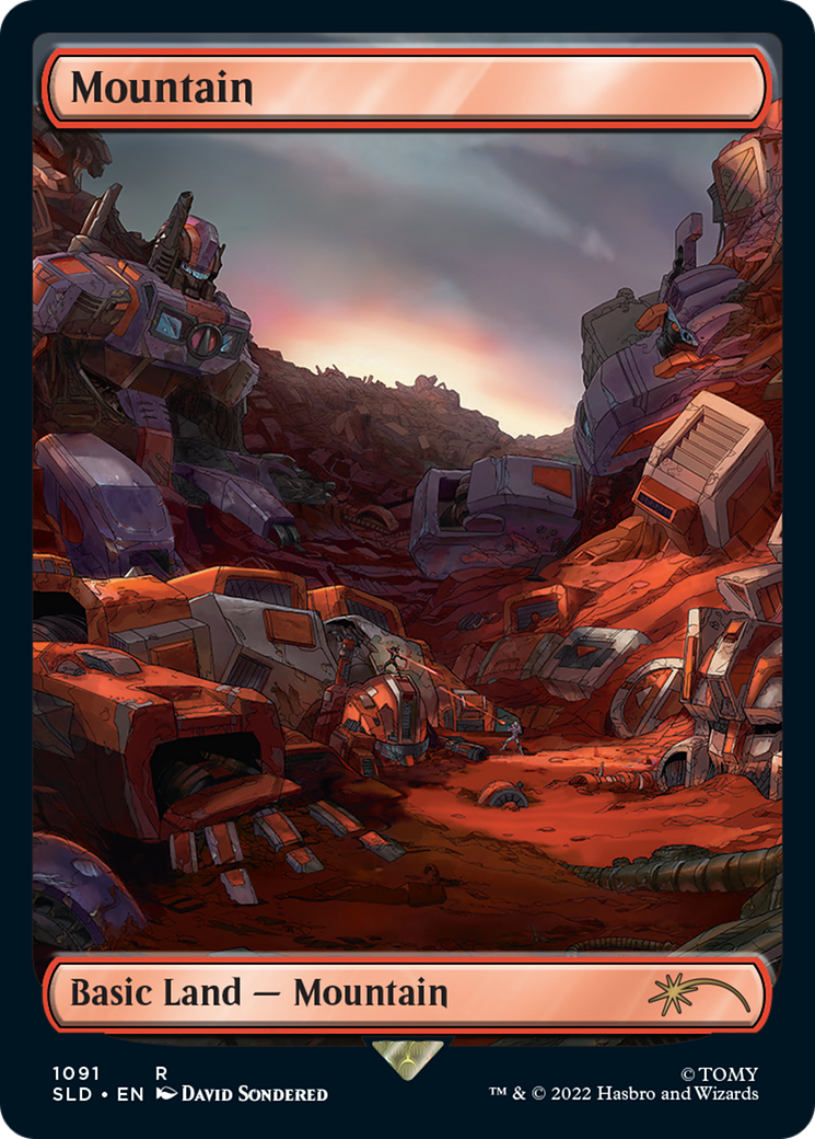 Mountain (SLD-1091) - Secret Lair Drop Foil