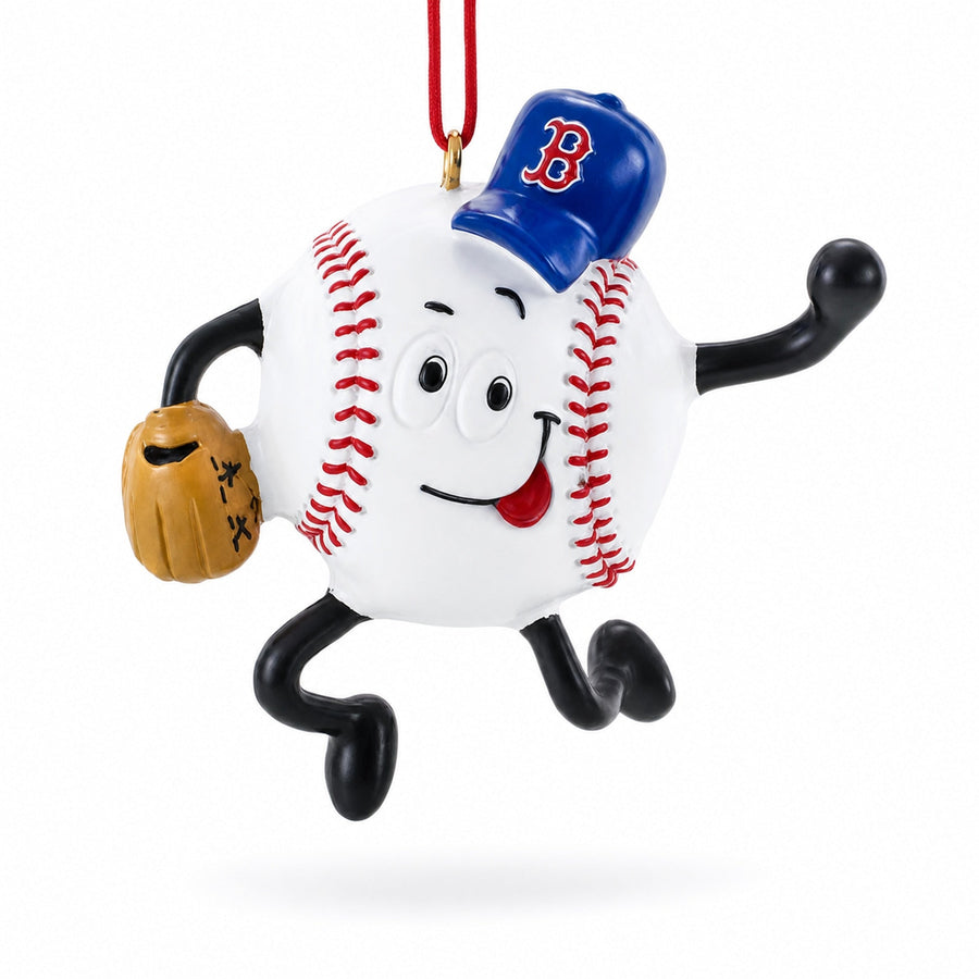 Baseball MVP Figurine Resin Christmas Ornament