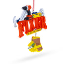 Fixer Word with Tools and Gloves Resin Christmas Ornament