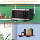 Microwave Wall Mount Bracket - Adjustable Heavy Duty Steel