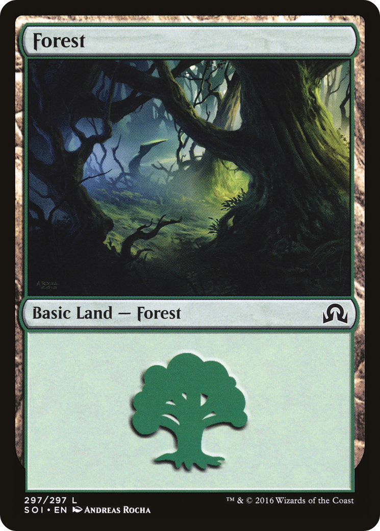 Forest (SOI-297) - Shadows over Innistrad Foil
