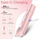 2-in-1 Women’s Bikini & Body Shaver – Waterproof, Rechargeable, Dual Head