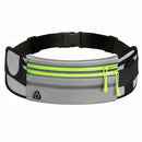 Waterproof Double Zippers Waist Bag