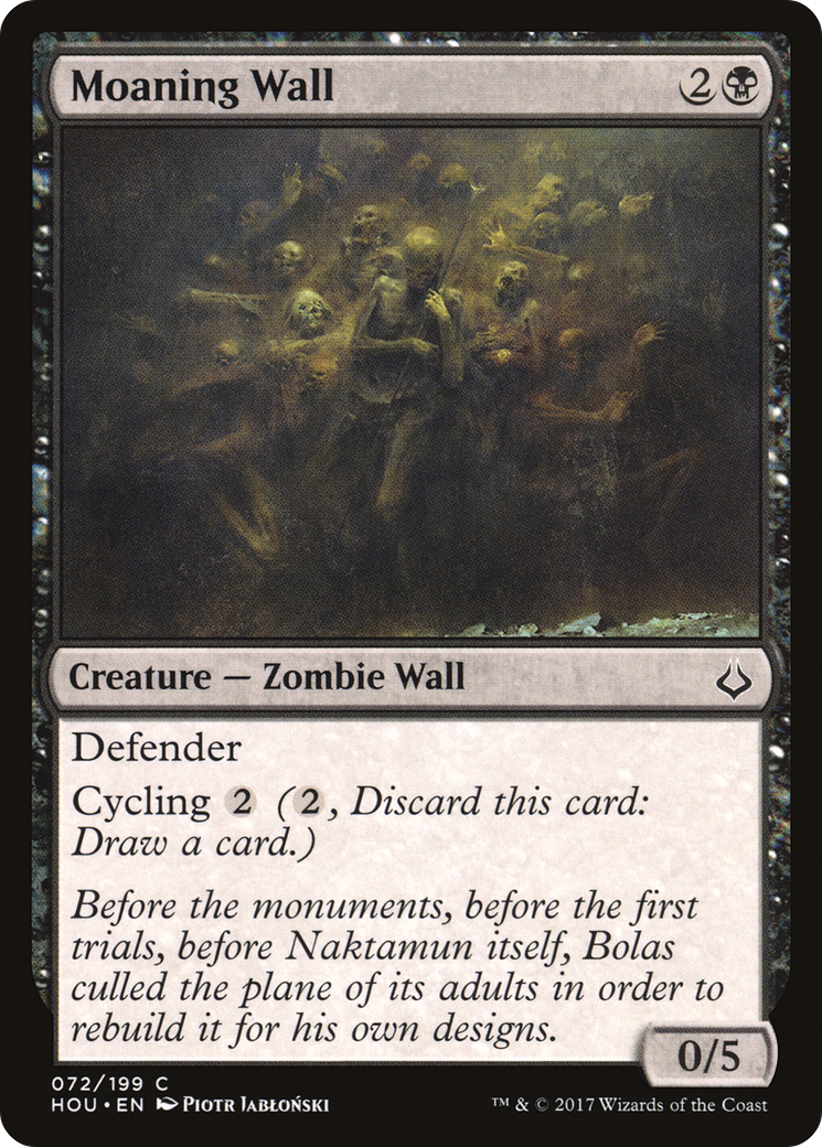 Moaning Wall (HOU-072) - Hour of Devastation Foil