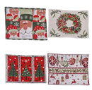 Christmas Knitted Cloth Placemats