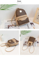 Women's Fashion Children's PU Backpack