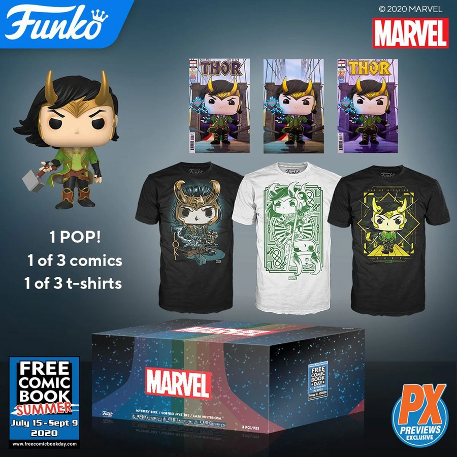 Funko POP! Marvel Previews Exclusive (PX) Mystery Box C - Size Medium