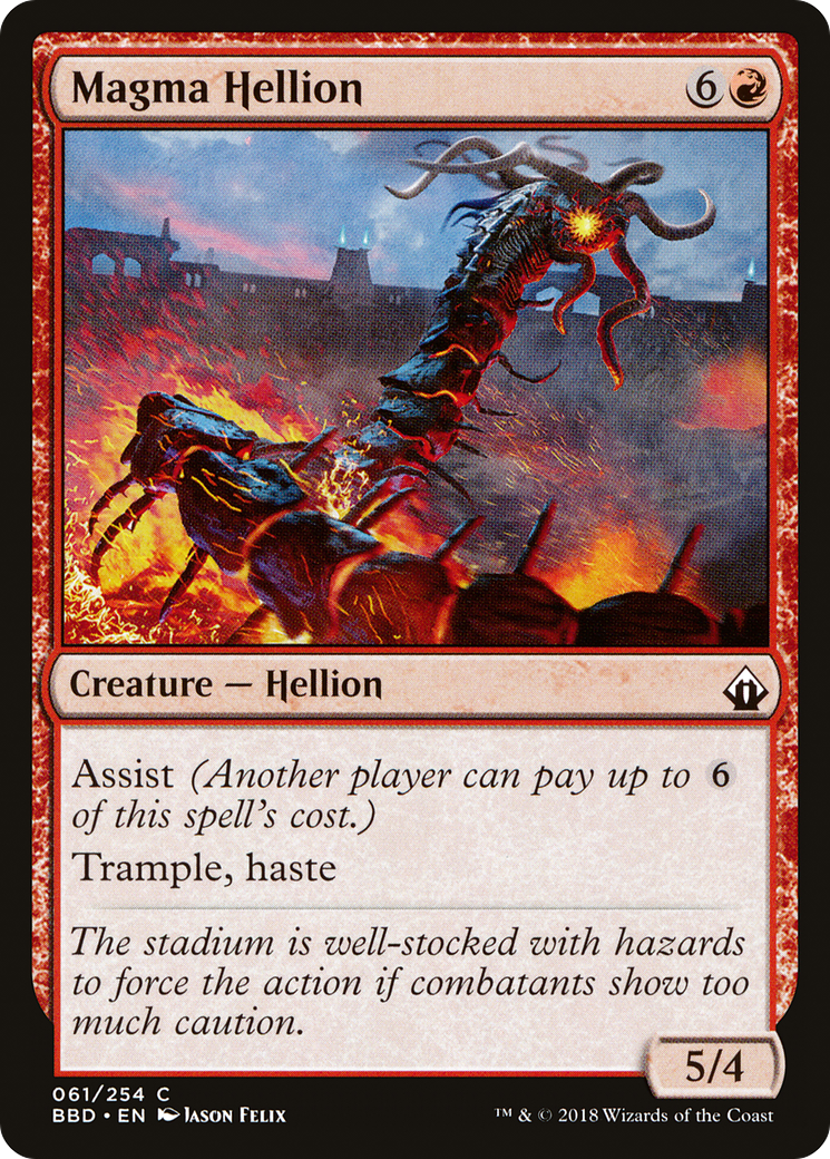 Magma Hellion (BBD-061) - Battlebond Foil