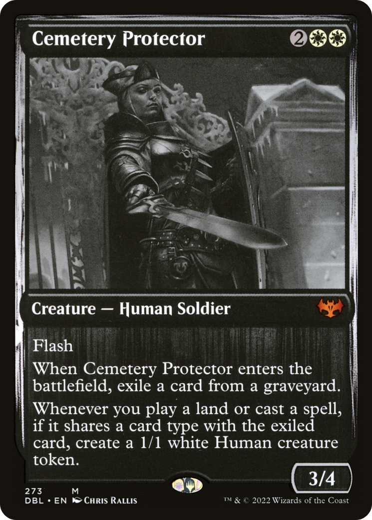Cemetery Protector (DBL-273) - Innistrad: Double Feature Foil