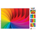 Rainbow Sauce - Twist & Swirl 500 Piece Jigsaw Puzzle