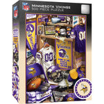 Minnesota Vikings - Locker Room 500 Piece Jigsaw Puzzle