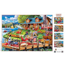 Country Escapes - The Secluded Cabin 500 Piece Jigsaw Puzzle