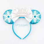 Elsa Snowflakes Mickey Ears