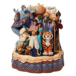 Enesco Disney Traditions Carved by Heart Aladdin "A Wondrous Place” by Jim Shore Statue