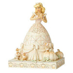 Enesco Disney Traditions White Woodland Cinderella Statue by Jim Shore