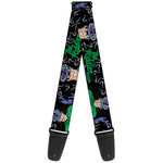 Guitar Strap - The Riddler w Batman Silhouette