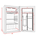3.2 cu. ft. Mini Dorm Compact Refrigerator