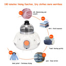 Portable Ventless Laundry Clothes Dryer Folding Drying Machine Heater