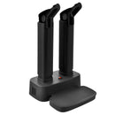 2-Shoe Electric Shoe Dryer with Portable Adjustable Warmer