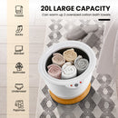 Bathroom Towel Warmer Bucket with Fragrance Holder and Auto Shut