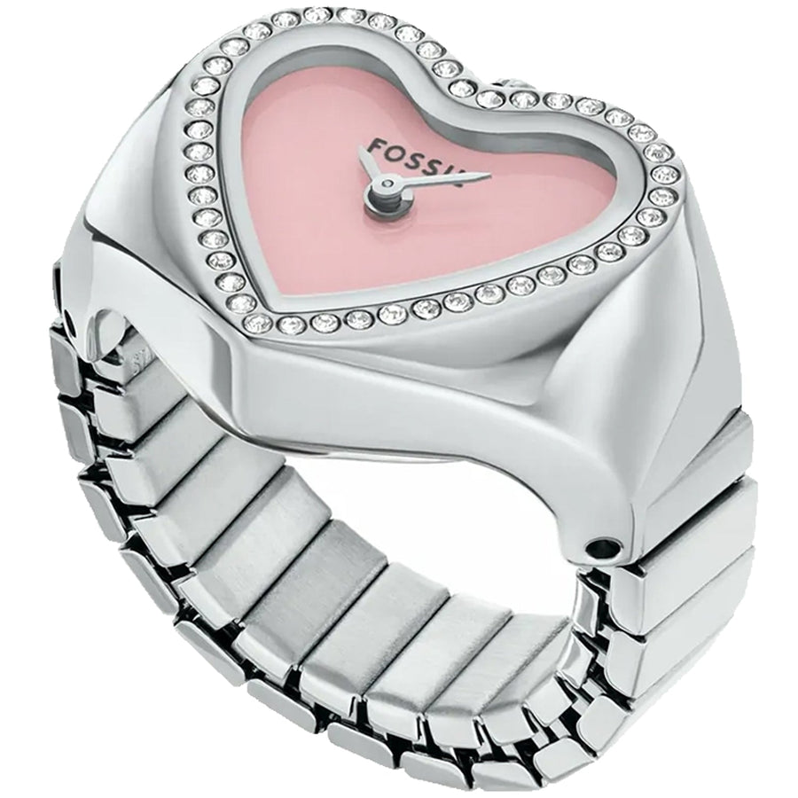 Fossil Women's Heart Watch Ring