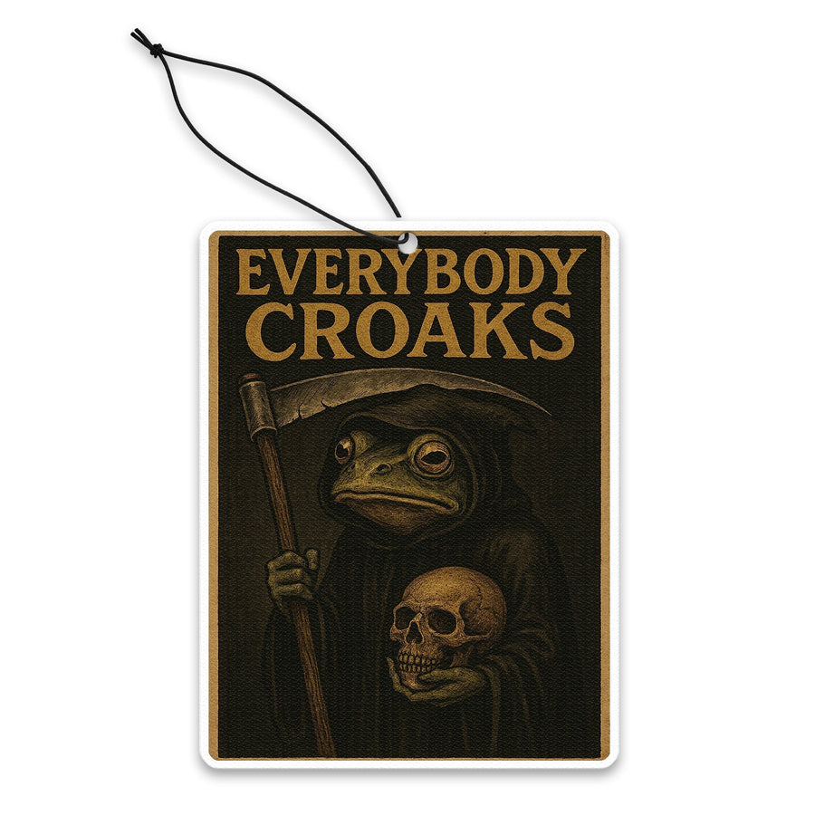 Everybody Croaks Air Freshener
