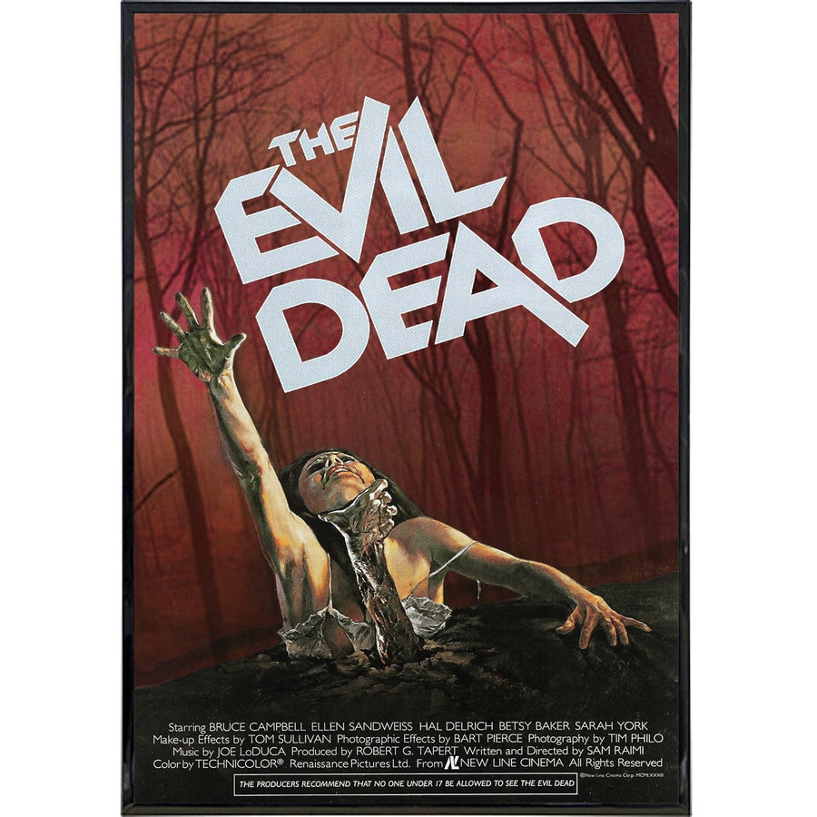 Evil Dead Film Poster Print Print The Original Underground 