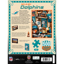 Miami Dolphins - Locker Room 500 Piece Jigsaw Puzzle