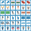 Detroit Lions Matching Game