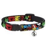 Cat Collar Breakaway - Marvel Superhero Comic Blocks