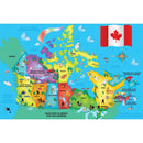 Educational - Canada Map 36 Piece Floor Jigsaw Puzzle