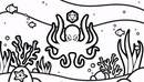 Colorbook Fish O' Teh Ocean Playmat