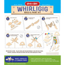 Whirligig Buildable Wood Craft & Paint Kit