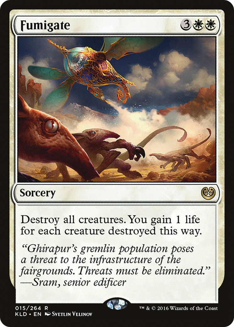 Fumigate (KLD-015) - Kaladesh Foil
