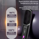 2 In 1 Wireless Hair Straightener USB Charging