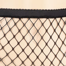 Women Fishnet Tights Sexy High Waist Fishnet Pantyhose Stretchy Mesh Hollow Out Tights Stockings w/ Small Medium Large Hole Choices
