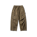 Japanese Retro Simple Solid Color Loose Overalls