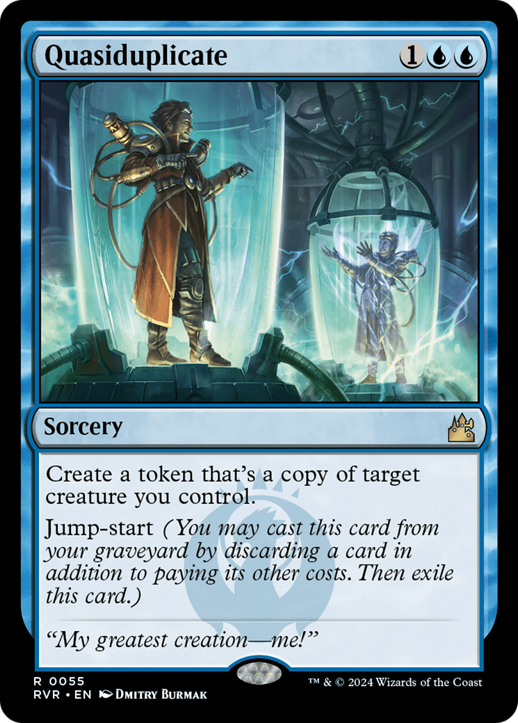 Quasiduplicate (RVR-055) - Ravnica Remastered Foil