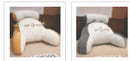 Fluffy Triangle Reading Cushion Lumbar Support